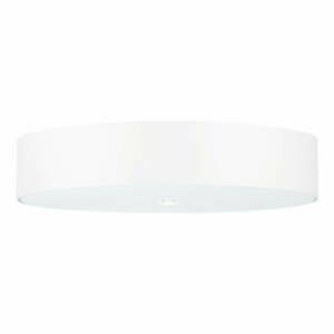 Bílé stropní svítidlo se skleněným stínidlem ø 60 cm Herra – Nice Lamps