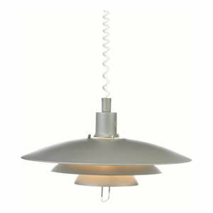 Šedé závěsné svítidlo Markslöjd Kikrenes, ø 48 cm