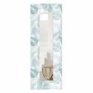 Nástěnné zrcadlo s dřevěným rámem 40x120 cm – Wallity