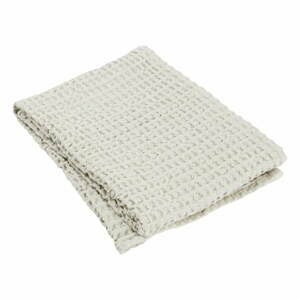 Světle béžový bavlněný ručník Blomus Moonbeam, 100 x 50 cm