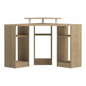 Pracovní stůl v dekoru dubu 94x94 cm - TemaHome