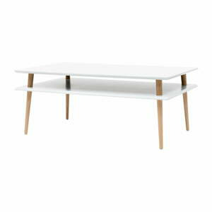 Bílý konferenční stolek Ragaba KORO