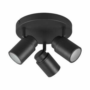 Matně černé kovové bodové svítidlo Angelo – Trio
