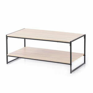 Konferenční stolek s deskou v dubovém dekoru v přírodní barvě 53x105 cm Coxe – Homede