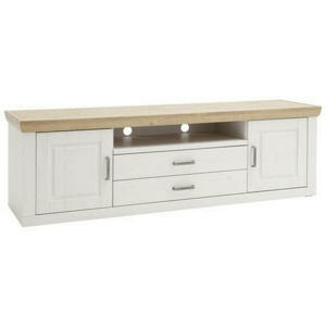 Landscape KOMODA POD TELEVIZI, barvy dubu, barvy pinie, 198/63/52 cm