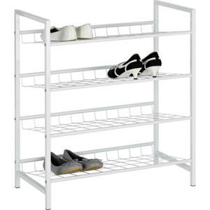 Boxxx REGÁL NA BOTY, bílá, 63/70/30 cm