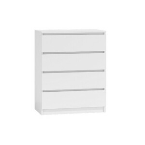 Komoda Malva 4 zásuvky - bílá