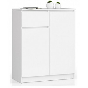 Komoda K80 2D1SZ bílá