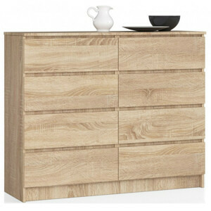 Komoda K120 8SZ dub sonoma