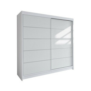 Šatní skříň TALIN IV šířka 180 cm - bílá