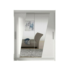 Velká šatní skříň WESTA XIV - Bílá