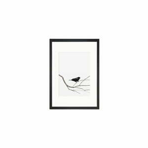 Obraz 24x29 cm Bird on the Branch – Vavien Artwork