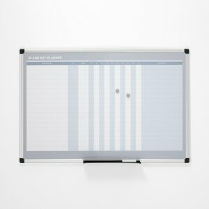 Plánovací docházková tabule MABEL, 900x600 mm