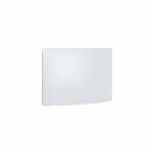 Skleněná tabule GLENDA, 900x600 mm, bílá