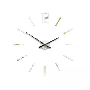 ModernClock 3D nalepovacie hodiny Carlo zrkadlové