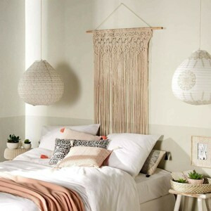 ATMOSPHERA Záves MAKRAMÉ 90 x 200 cm