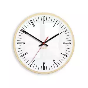 ModernClock Nástenné hodiny Piano biele