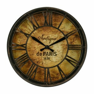 H&S Decoration Nástenné hodiny Antigue Paris 21 cm