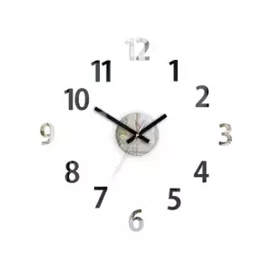 ModernClock Nástenné hodiny Box čierne