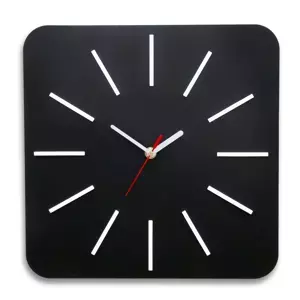 ModernClock Nástenné hodiny Hypnotic čierne
