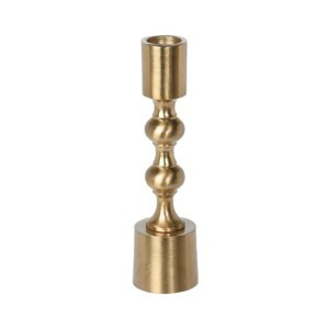 H&S Decoration Svietnik Dina 16 cm zlatý
