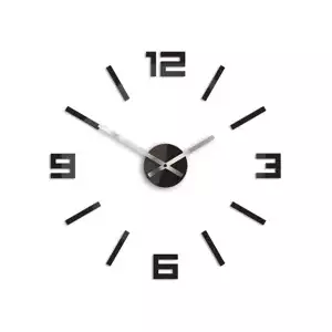 ModernClock 3D nalepovací hodiny Reden Wenge