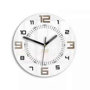 ModernClock Nástenné hodiny Armando biele
