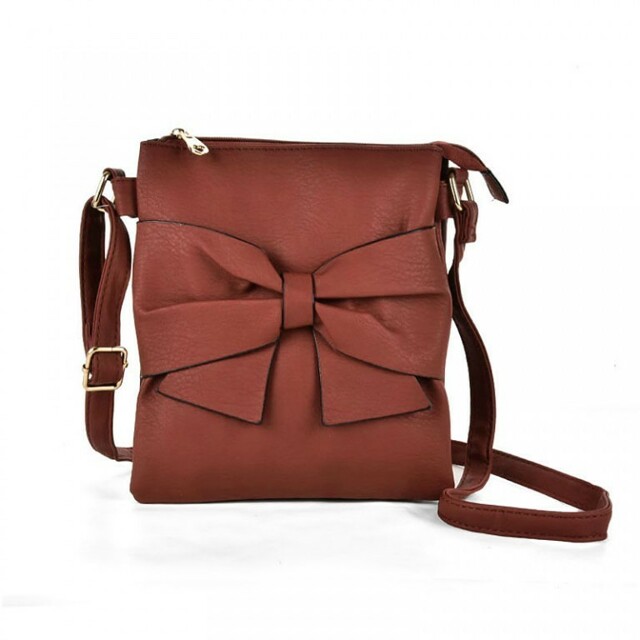 Kabelka Lajla crossbody - hnědá - hnědá