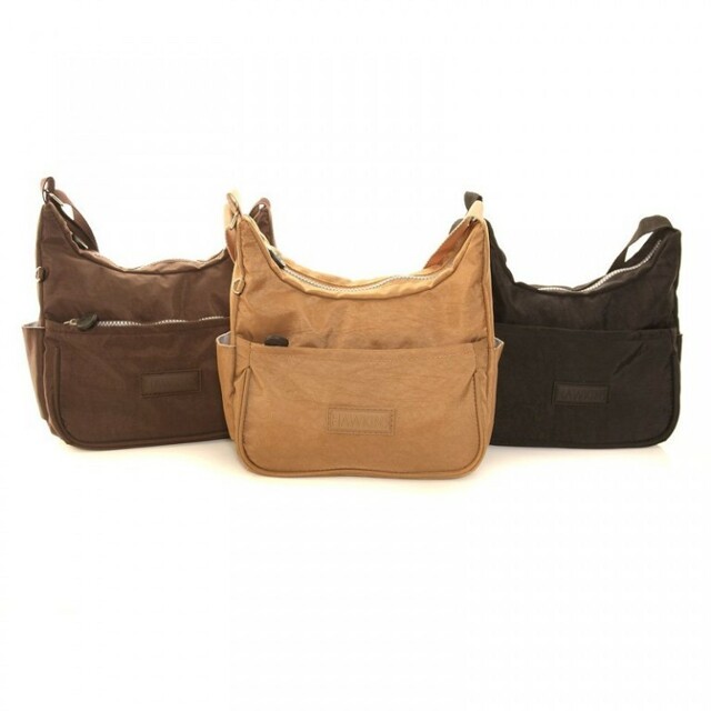 Kabelka Hawkins Nylon Crossbody - béžová - béžová