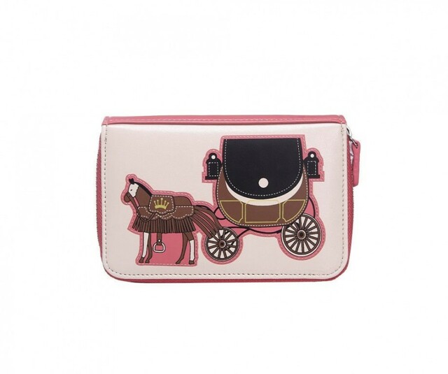 Peněženka Horse Carriage - růžová růžová