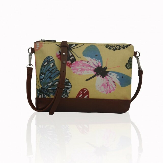 Kabelka Small Crossbody Butterfly Dream - žlutá - žlutá