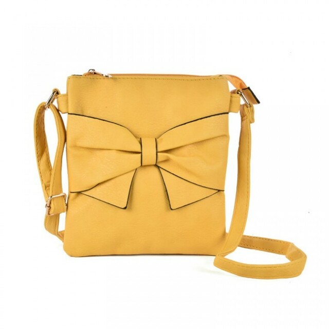 Kabelka Lajla crossbody - žlutá - žlutá
