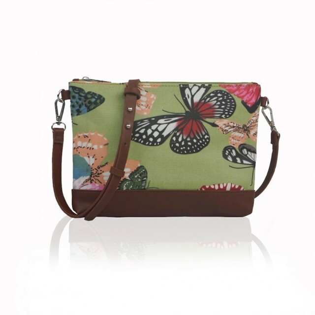 Kabelka Small Crossbody Butterfly Dream - zelená - zelená