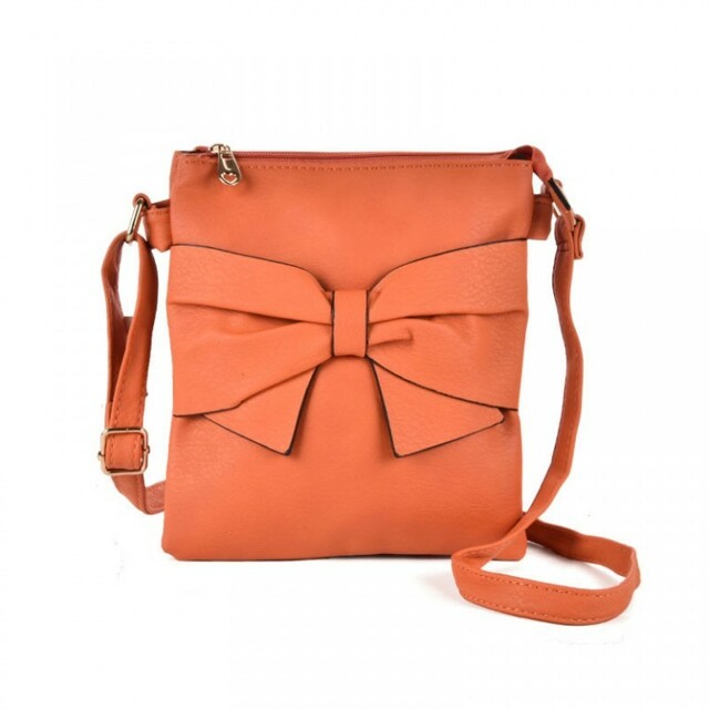 Kabelka Lajla crossbody - oranžová - oranžová
