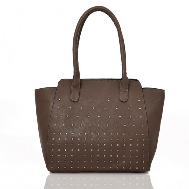 Kabelka Bando Shopper n.0225 - hnědá - hnědá