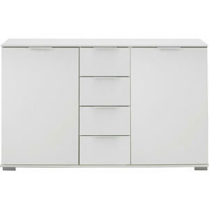 Carryhome KOMODA, biela, 130/83/41 cm