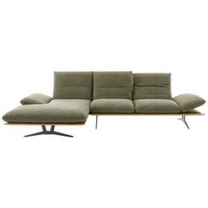 Dieter Knoll ROHOVÁ SEDACIA SÚPRAVA, drevo, textil, zelená