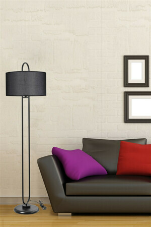 ASIR Stojací lampa ELIPS černá