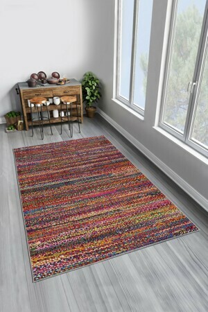 ASIR Koberec (80 x 120) W1077 barevný hadrový bavlněný vzor