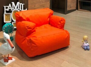 ASIR Sedací vak MINI RELAX oranžový