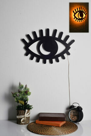 ASIR Nástěnná dekorace s LED podsvícením EVIL EYE