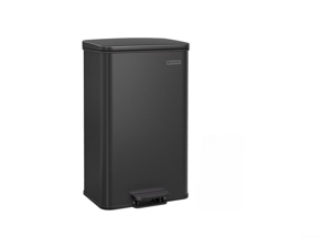 SONGMICS Odpadkový koš 40 l černý