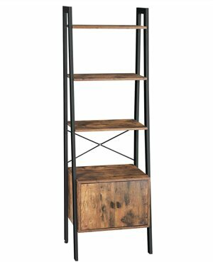 SONGMICS Regál 4 police skříňka industriální 56x172 cm