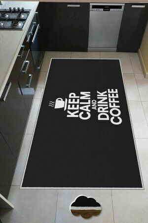 ASIR Koberec WOOKECE173 – Keep Calm and Drink Coffee