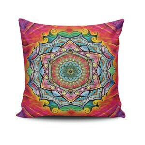 ASIR Povlak na polštář MANDALA-37 barevná mandala