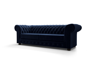 GRAND Pohovka LUXURY, dvojsedák Barva: VELVET 16, Rozkládání do lůžka: Ano