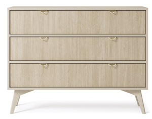 PSK Komoda NATURAL, Písková/Scandi 106 cm
