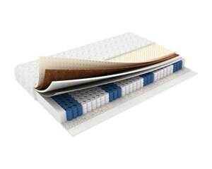 MT Matrace MILANO Plus s latexem a kokosem 90x200 cm, 21 cm H3