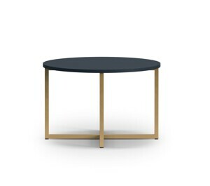 GAB Konferenční stolek PAULA, Námořnická modrá 60 cm