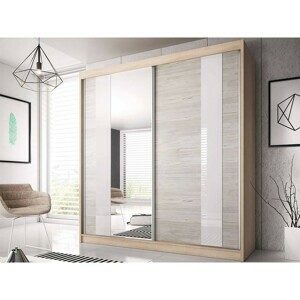 IDZ Šatní skříň HELIOS (MULTI 32), 233 cm Barva dřeva: Dub